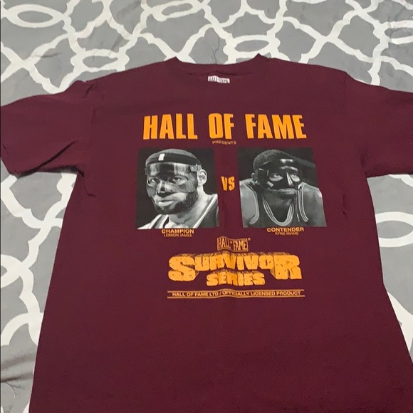 hall of fame Other - Lebron James/ kyrie Irving tee. Burgundy color